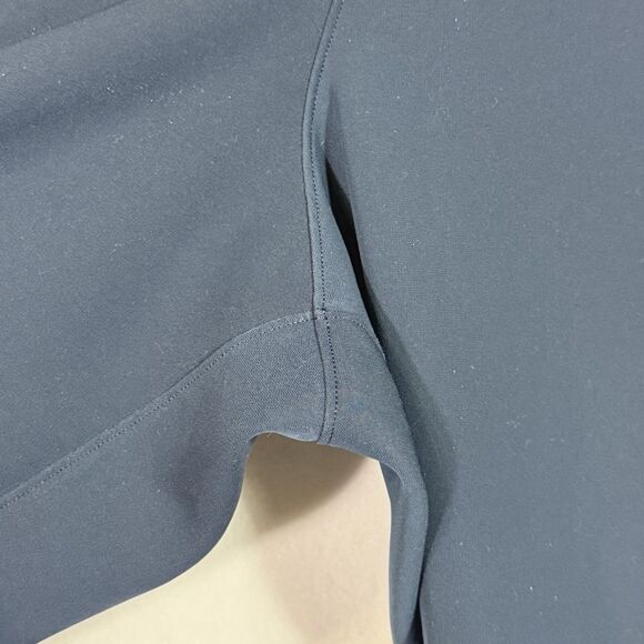 Lululemon On The Fly Woven 27" True Navy Crop Pull On Pants Womens 12 Athleisure - Picture 9 of 11